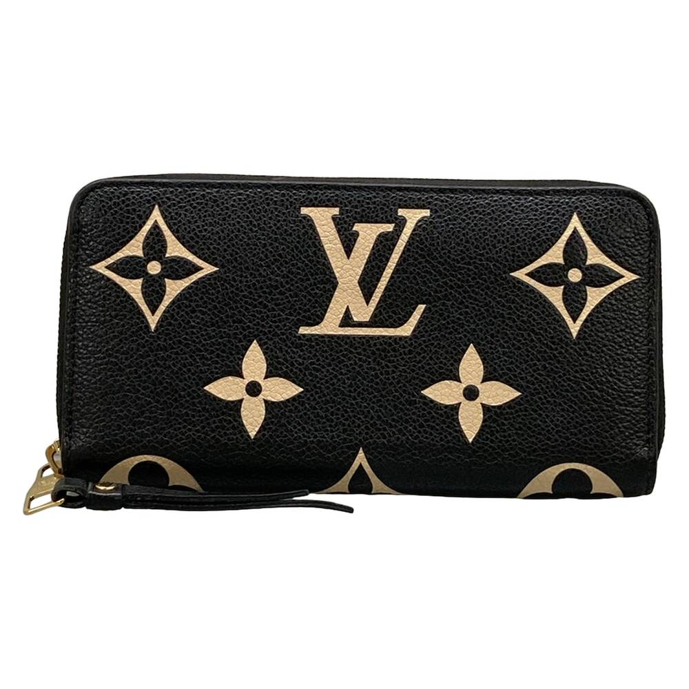 Louis Vuitton Zippy Wallet Bicolor Monogram Amplant Long Wallet M80481